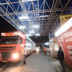 Circulaţia camioanelor prin punctul de frontieră Isaccea, restricţionată, din cauza închiderii traseului Reni-Odessa