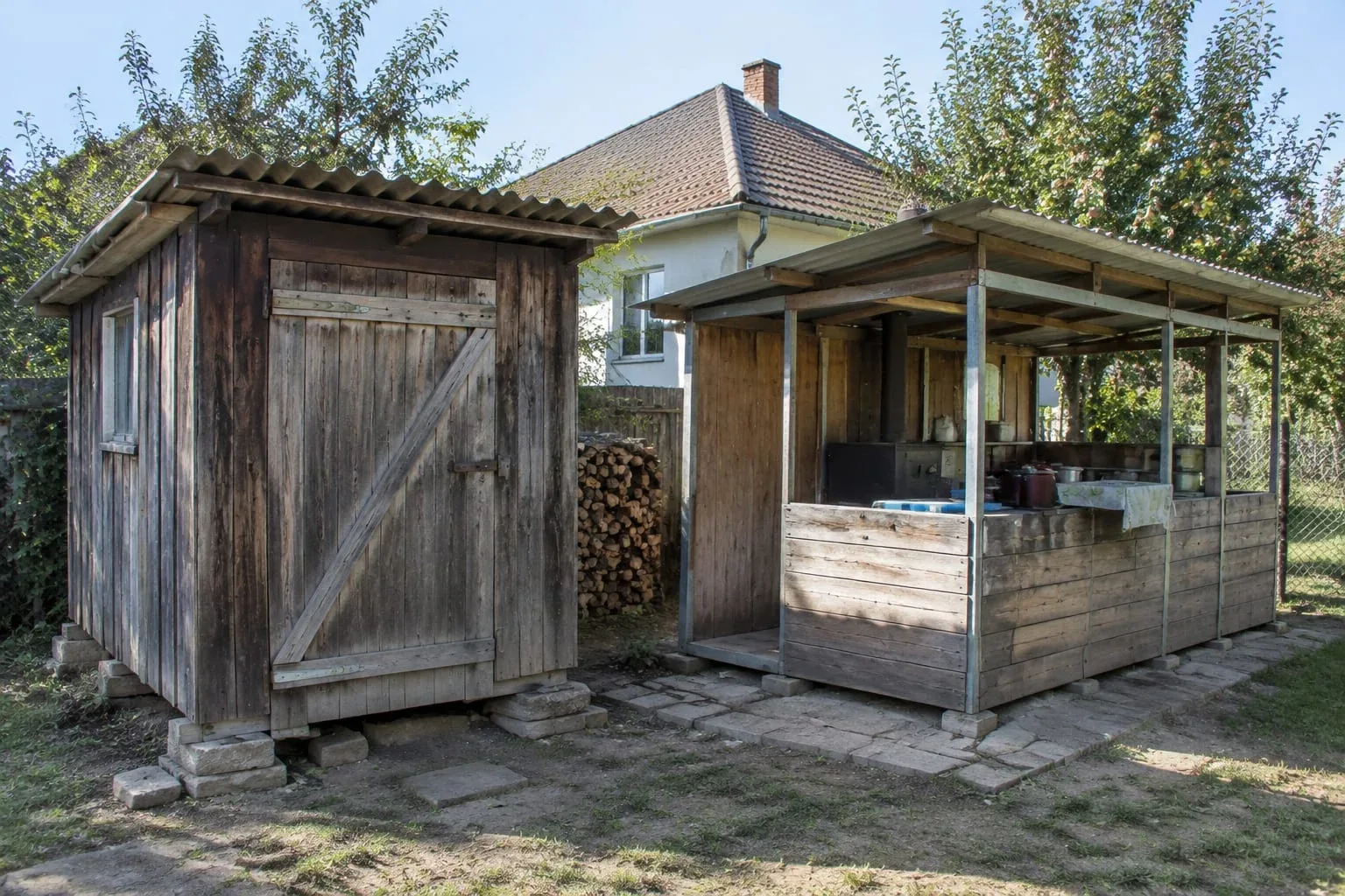 Anexe fără autorizație la o gospodărie