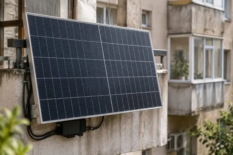 Panouri fotovoltaice de balcon