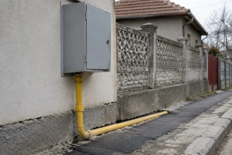 Racordarea unei case la rețeaua de gaze