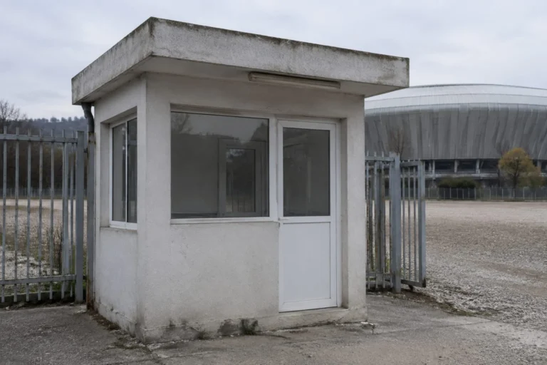 Gheretă de pază lângă Cluj Arena